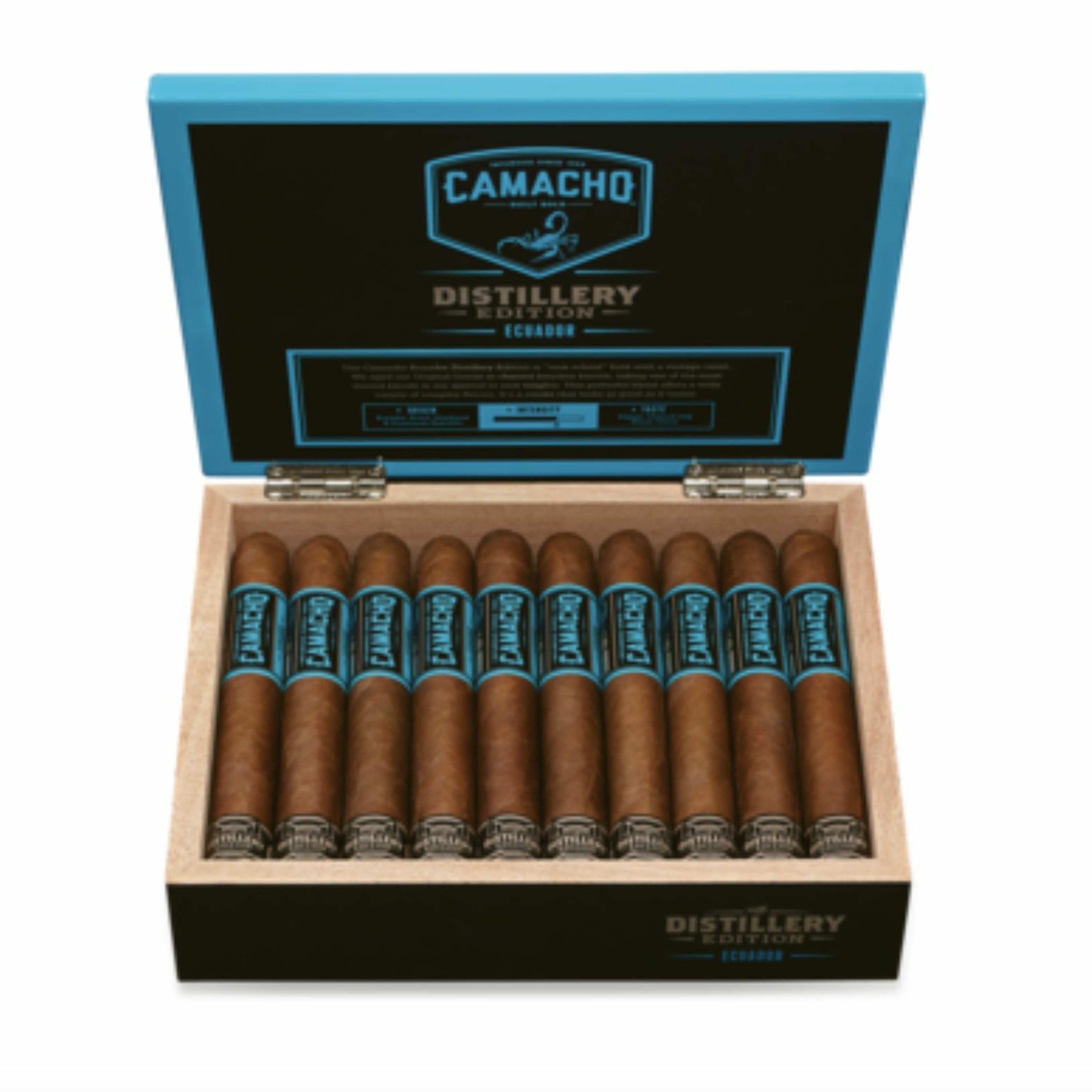 Smoking Camacho Ecuador Barrel Aged cigars, Antonio Brown, furniture designer Lee Weitzman episode artwork