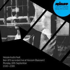 Hessle Audio feat. Ben UFO recorded live at Horoom (Bassiani) - 16th September 2019
