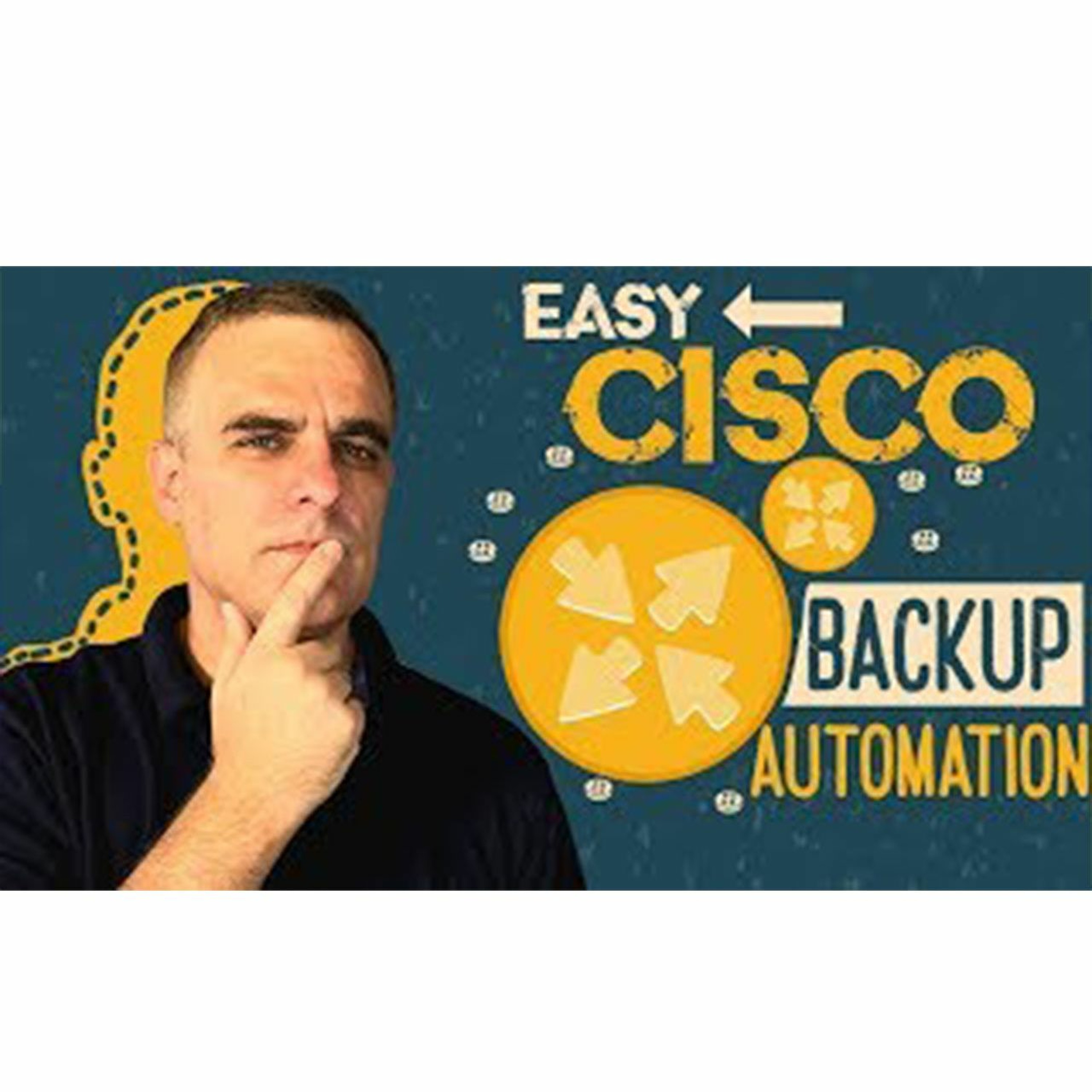 cover of episode #86:  Network Automation: Schedule Cisco config backups with kron and archive