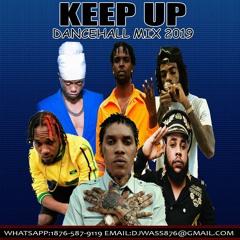 DanceHall Mix Sept 2019 - Vybz Kartel,Alkaline,Squash,Chronic Law - Keep Up [DJWASS]