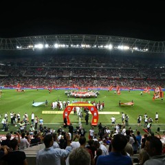 Entrée des joueurs à l'Allianz Riviera