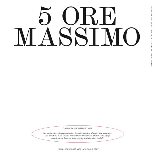 PREMIERE: Ayce Bio & Prev - 5 Ore Massimo [Funclab Records]
