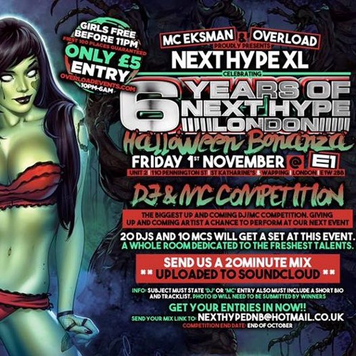 NEXT HYPE 6TH BIRTHDAY HALLOWEEN SPECIAL DJ COMP ENTRY // TRIP R