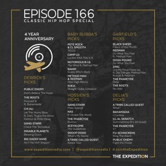 Episode 166: 4 Year Anniversary + Classic Golden Era Hip Hop show!