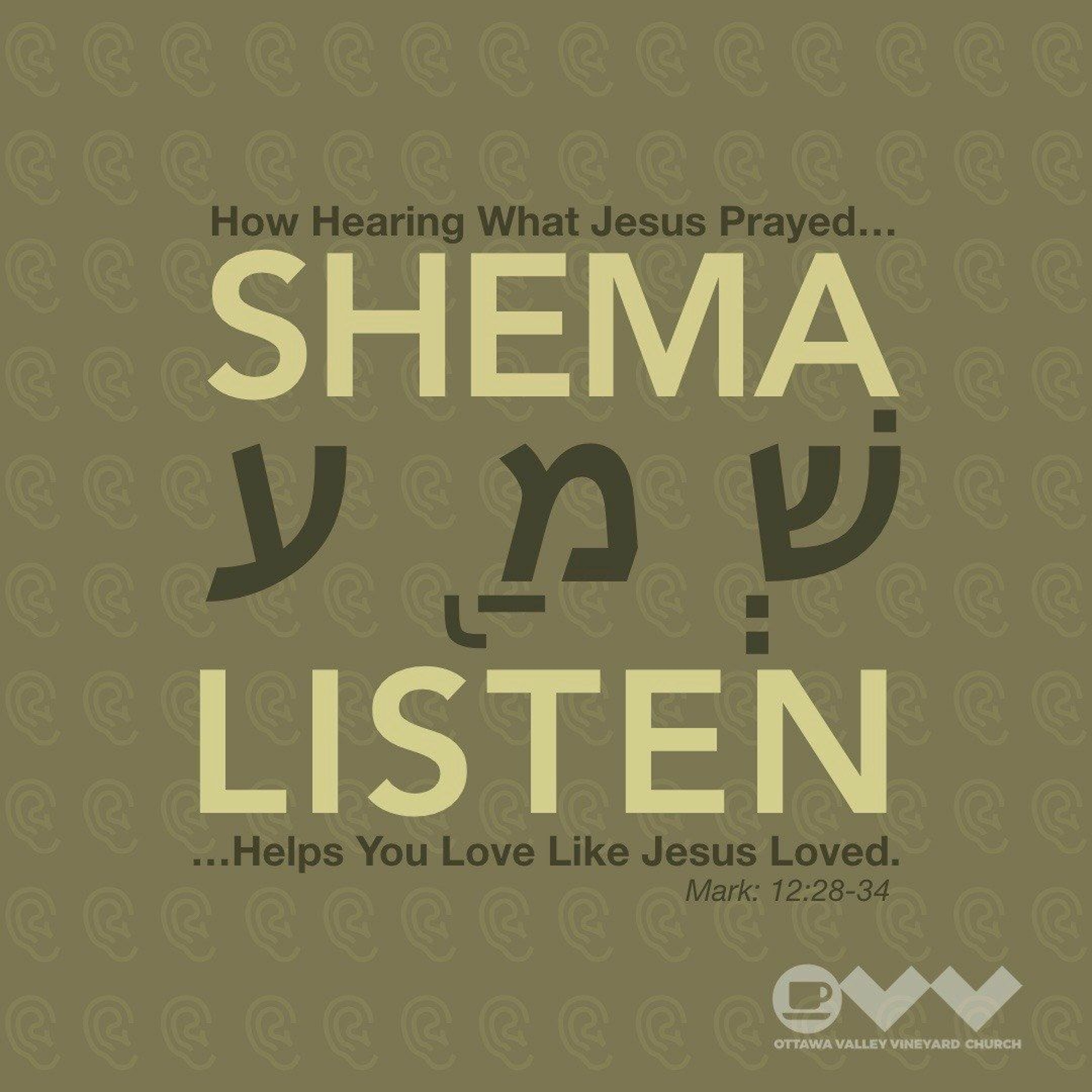Shema Listen - How Hearing What Jesus Prayed Helps You Love Like Jesus Loved episode artwork