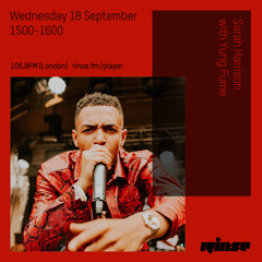 Sarah Harrison with Yung Fume - 18 September 2019