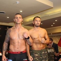 Trevor Cramer speaks with boxing champion Kevin Lerena