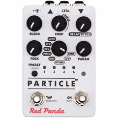 Particle 2 drum machine REV delay - swelling cymbals