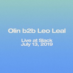 Olin b2b Leo Leal - July 13, 2019