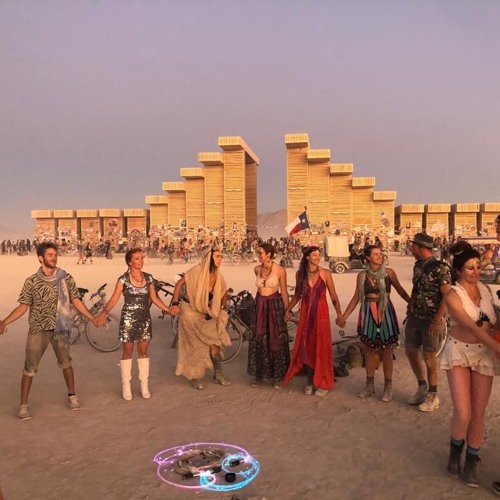 Burning Man Rhythm Wave Metamorphoses