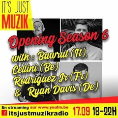 IT'S JUST MUZIK Opening Season 6 PART 1 (Bawrut-Cellini-Rodriguez Jr-Ryan Davis) @ YouFM 17.09.19