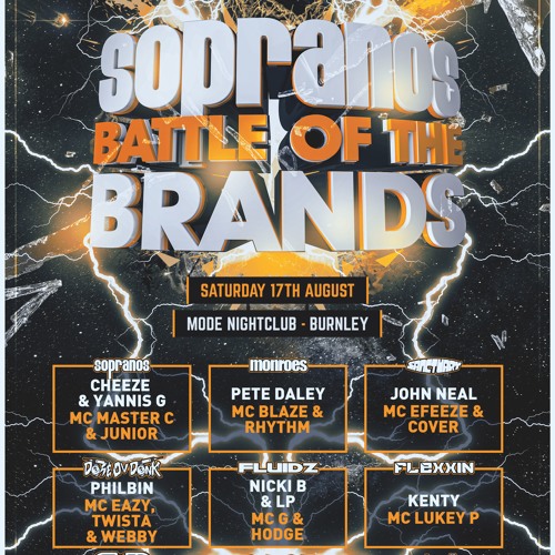 DJ Cheeze - MC Lukey P & Eazy Promo Mix - Sopranos 'Battle Of The Brands'