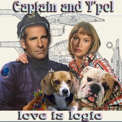 Faith of The Heart Star Trek Enterprise Vaporwave by Captain and T'pol - Love is Logic