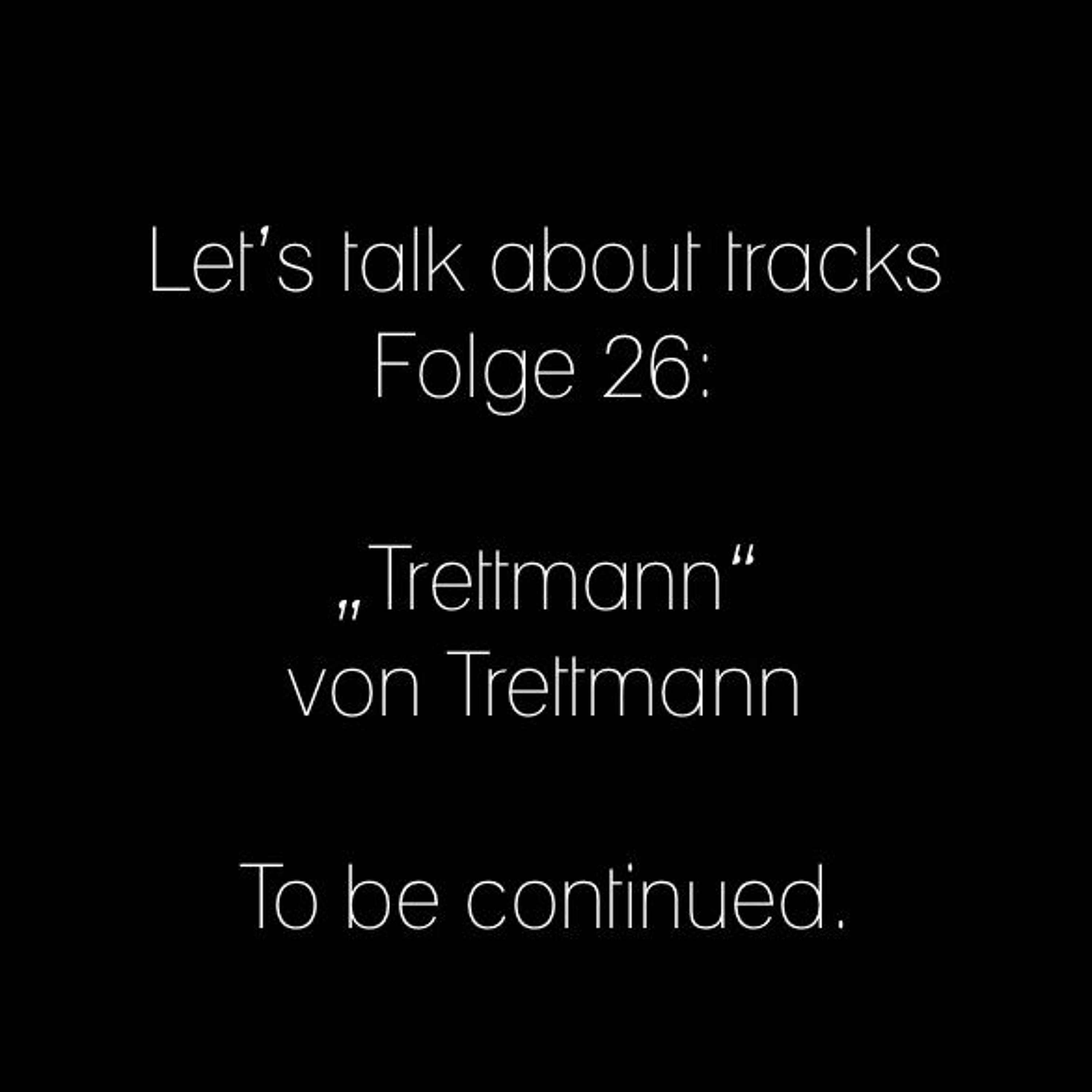 Let\'s talk about tracks