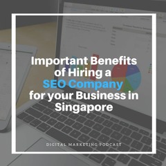 Important Benefits Of Hiring A SEO Company In Singapore