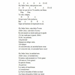 Mi Precioso Jesús (Oh, Señor Jesús, cuán precioso eres)