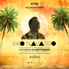 Kiko Navarro @ Bolivar Beach Bar (Athens) 14-09-2019