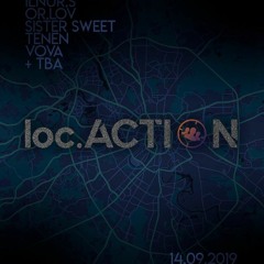 live at loc.Action party. September 2019