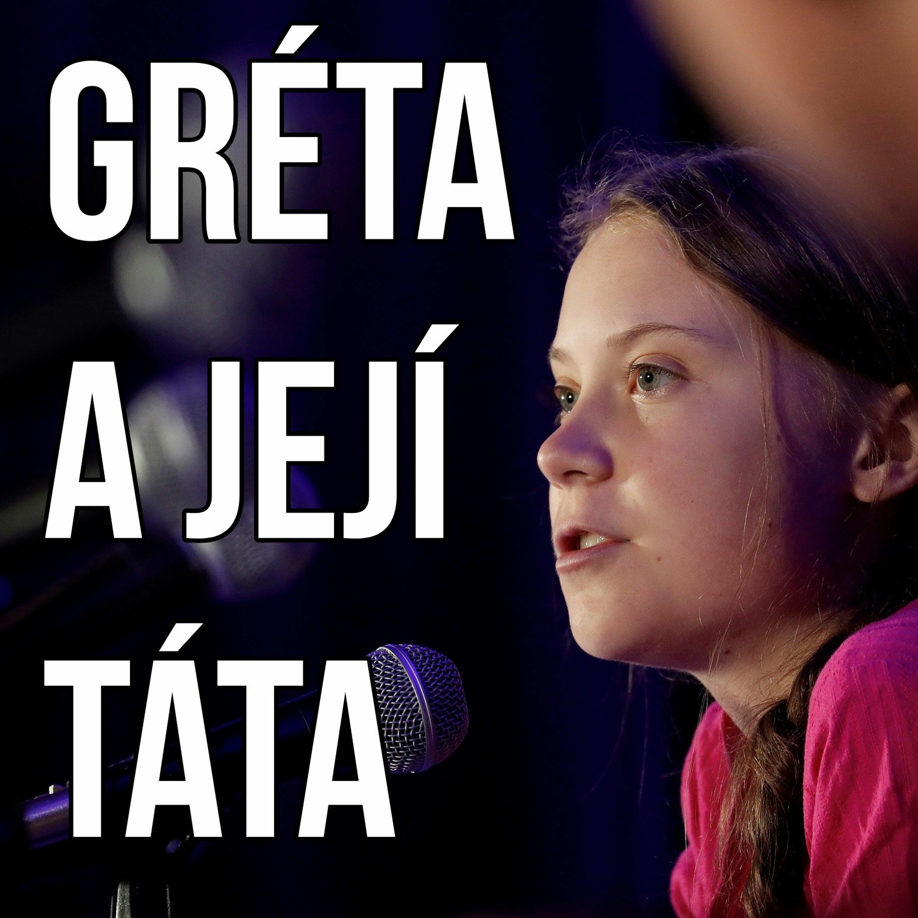 To je Gréta Thunberg a její otec, Svante