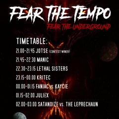 Faniac & Kaycie @ Fear The Tempo - Fear The Underground (17-03-2018)