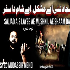 Sajjad a.s Layee Aye Mushkil Ae Sham da Safar | Syed Mudassir Mehdi | 2019-20
