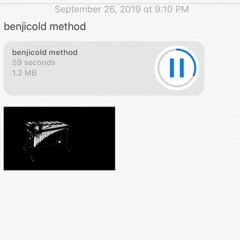 @benjicold - method (unreleased)