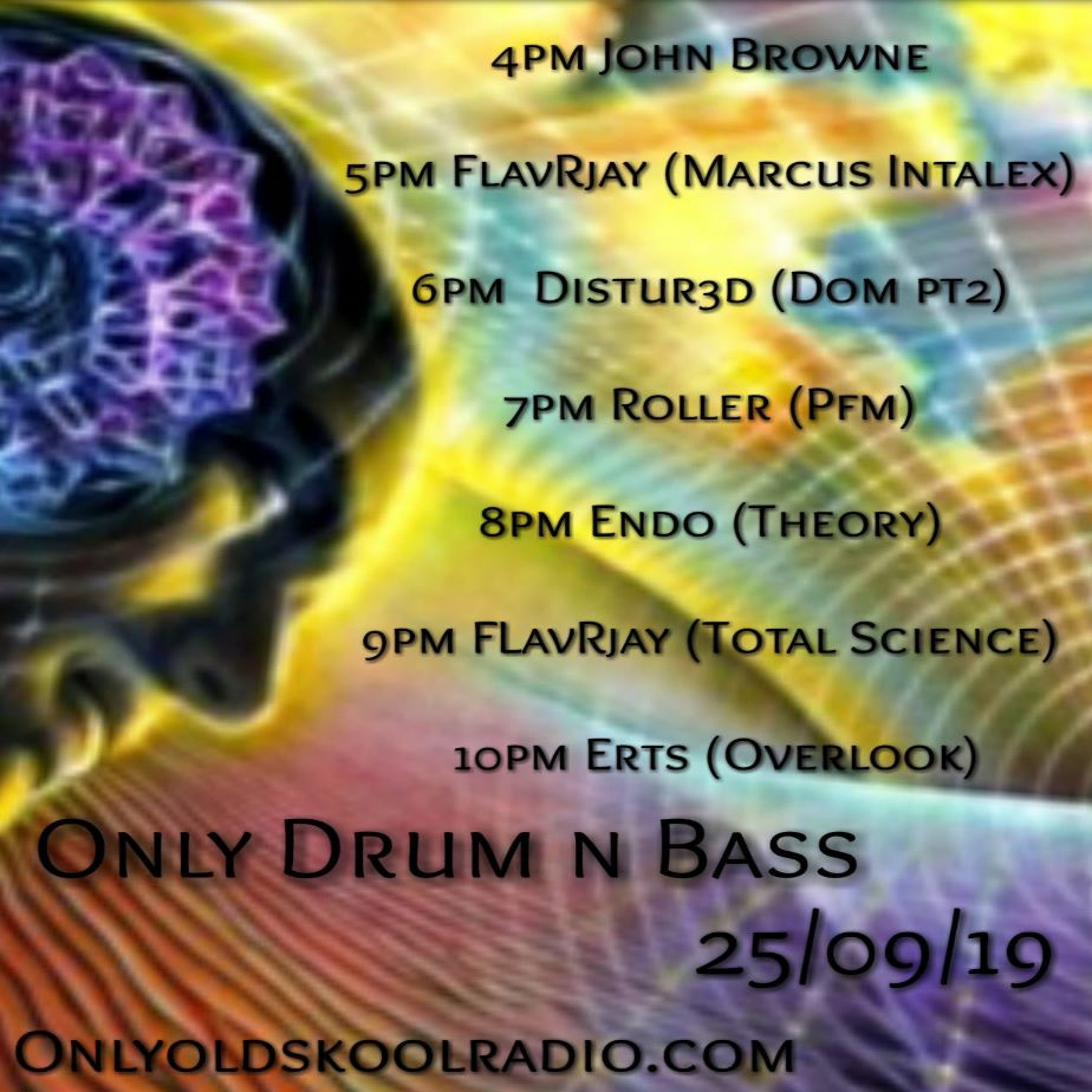 Only Drum'n'Bass Producer Special.(Total Science ) with FLavRjay 25-SEP-19 episode artwork