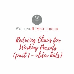 How Homeschooling Reduces Chaos Part 1 - Older Kids