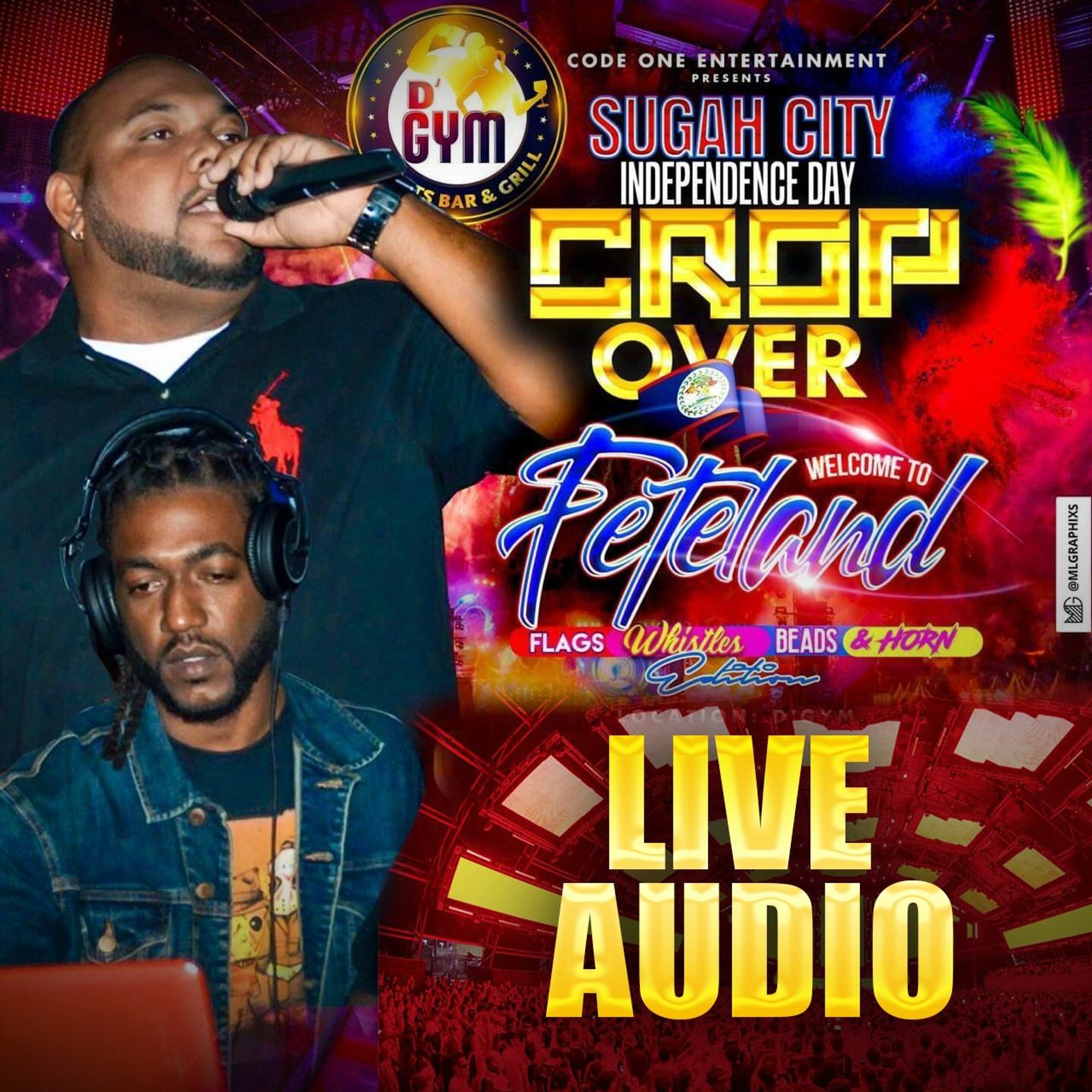 CROP OVER LIVE AUDIO @ DGYM  9 - 21 - 19 episode artwork