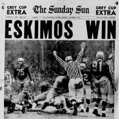 1955 Grey Cup: Edmonton Eskimos vs Montreal Alouettes