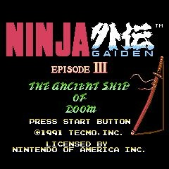 Ninja Gaiden 3 Stage 4 - 1 (Famitracker Cover)