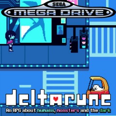 Welcome To The City - Deltarune Chapter 2 Sega Genesis Cover