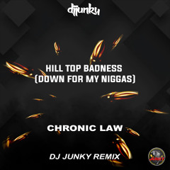 CHRONIC LAW - HILL TOP BADNESS (DOWN FOR MY NIGGAS) (DJ JUNKY REMIX)