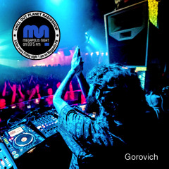 Gorovich - Chill Out Planet Radioshow on Megapolis 89.5 FM (27-09-2019)