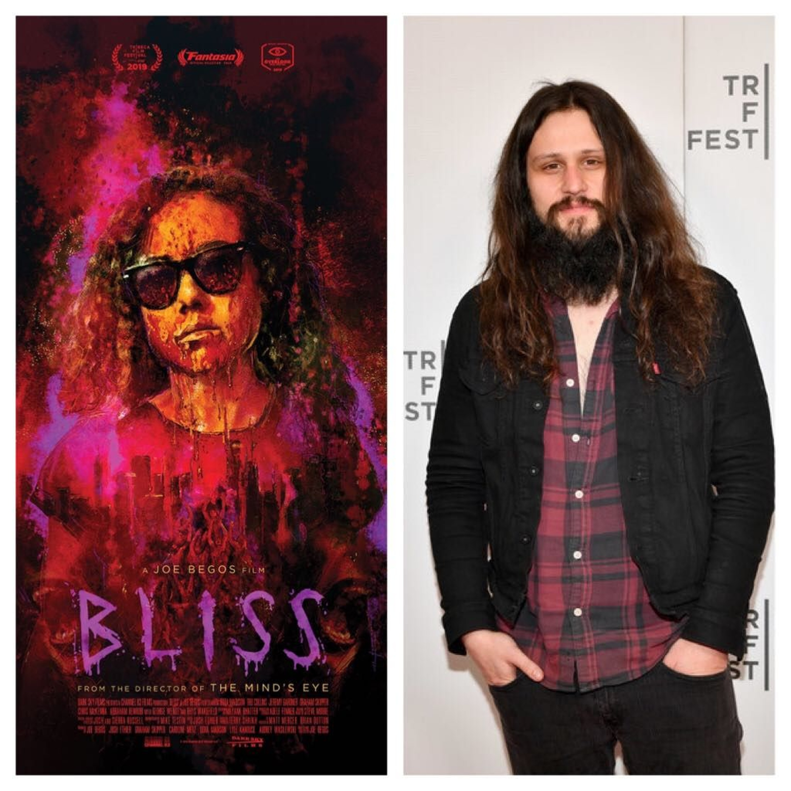 HHR Ep. 352: We talk the eye fluttering cinema style and genre bending hell trip of 'Bliss' episode artwork