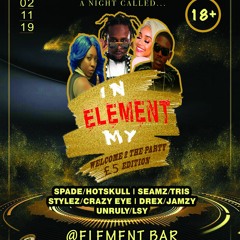 DJ Seamz Presents: In My Element Hip-Hop/Dancehall/Afrobeats Promo Mix 2019
