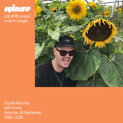 Coyote Records with Drone - 28 September 2019