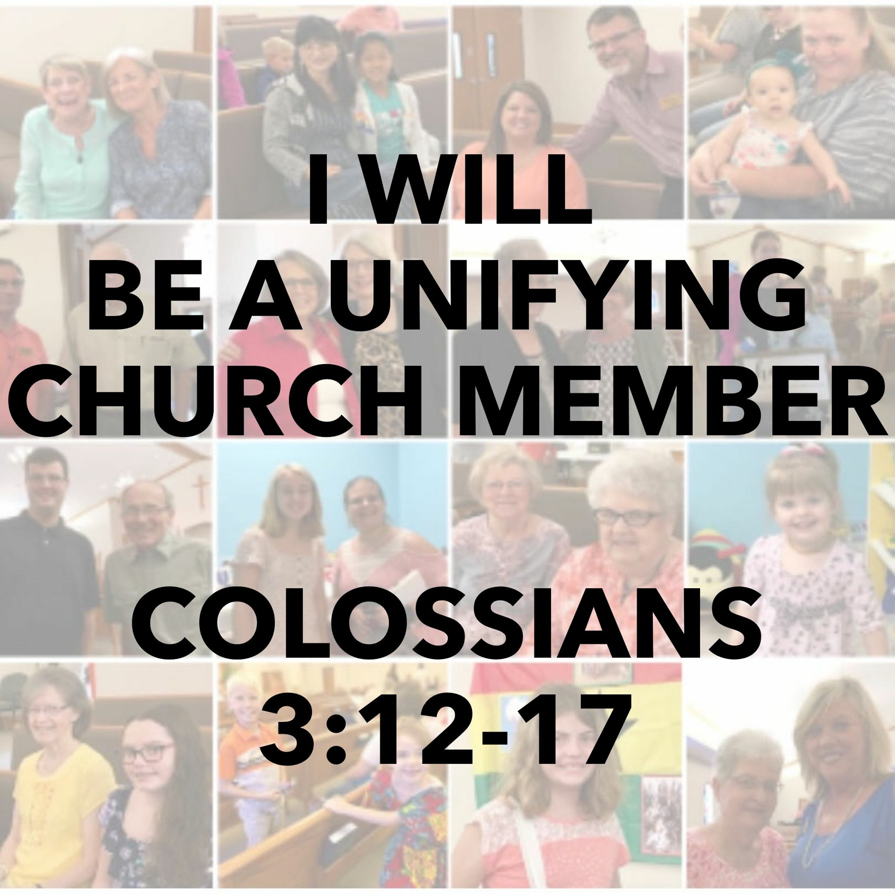 I Will Be a Unifying Church Member, Colossians 3:12-17 episode artwork