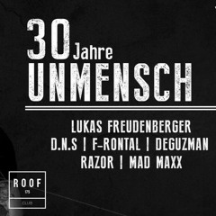 Lukas Freudenberger//30 Jahre Unmensch @ ROOF 175, Mainz (28.09.19)
