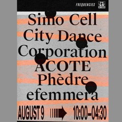 Phedre Live PA Set Aug 9.19 On Earth x Frequencies