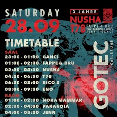Schranzmaschin // Der Name ist Programm -Abholexpress @3 Jahre Sector One // Karlsruhe Gotec FREE DL