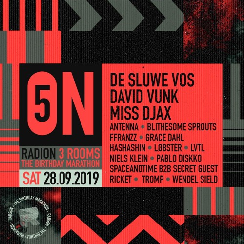 opening set 5 years of radion amsterdam