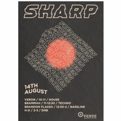 Brandon Flakes @ Sharp Frequencies, Bassline & 4x4 Mix