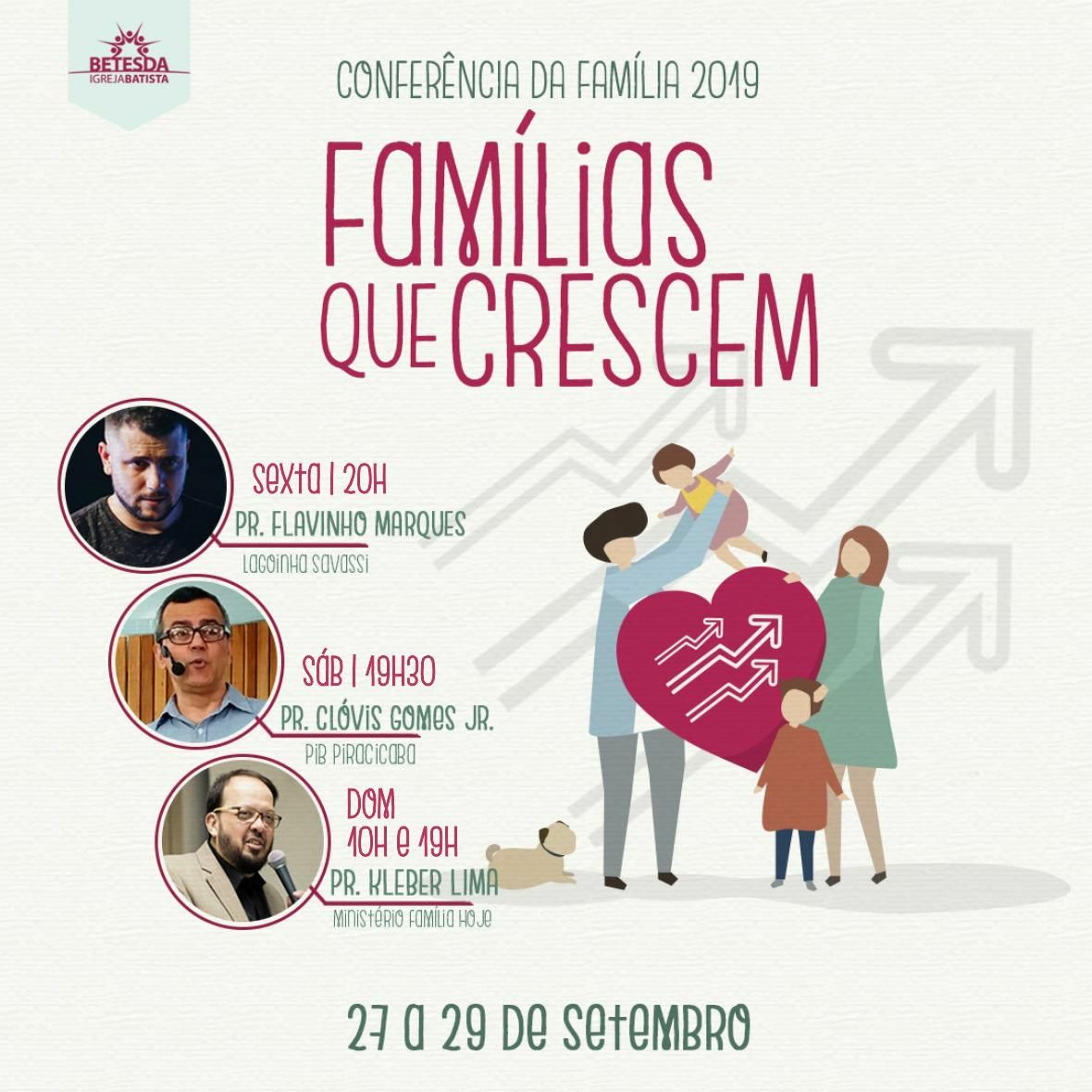 2. Conferencia da Família 2019 - Famílias que crescem | Pr. Clovis(28/09/2019) episode artwork