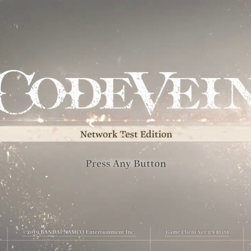 Code Vein - Main Menu Theme