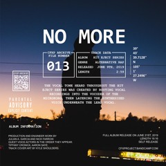 No More