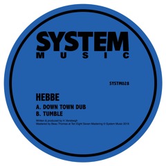 SYSTM028 - HEBBE - DOWN TOWN DUB / TUMBLE