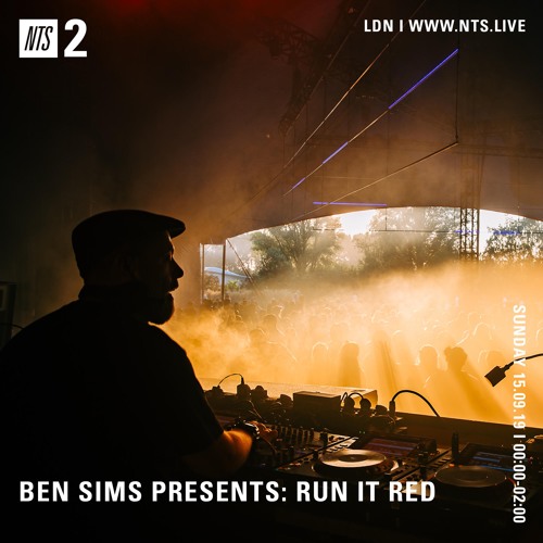 BEN SIMS Pres RUN IT RED 56. SEPT 2019