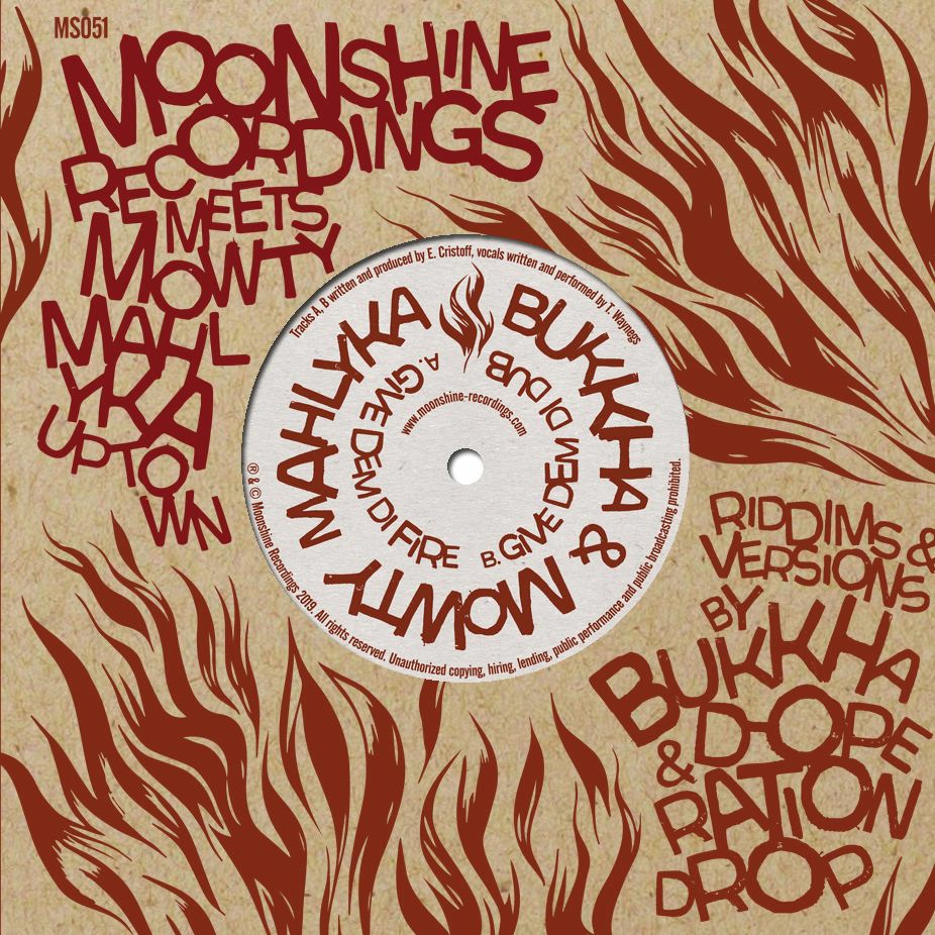 MS051 - Moonshine Recordings meets Mowty Mahlyka uptown feat. Bukkha & D-Operation Drop - 25.10.19 episode artwork