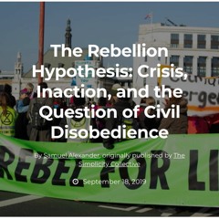 Samuel Alexander - The Rebellion Hypothesis